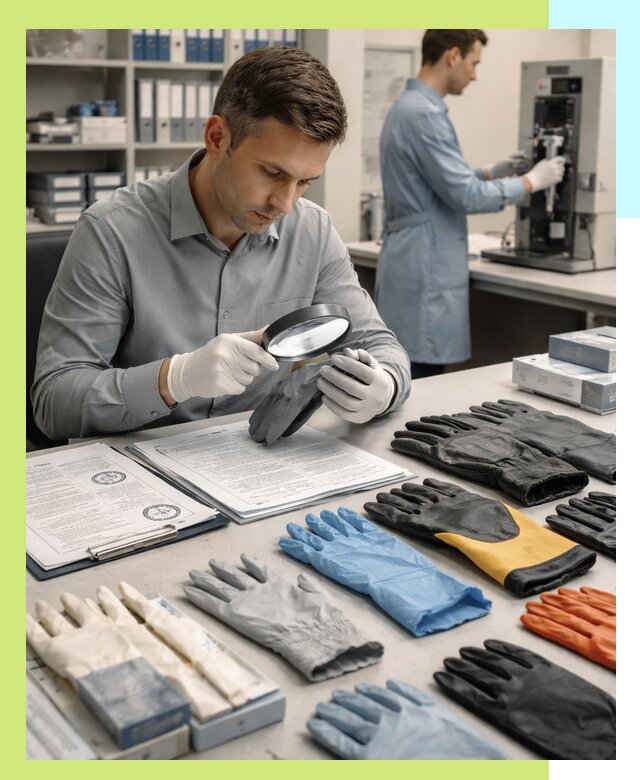 Сертификация перчаток и средств защиты продукции в Шелехове