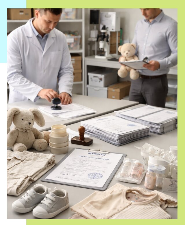 Сертификация детских товаров в Шелехове от 16073 р. | Алешин-Шлх