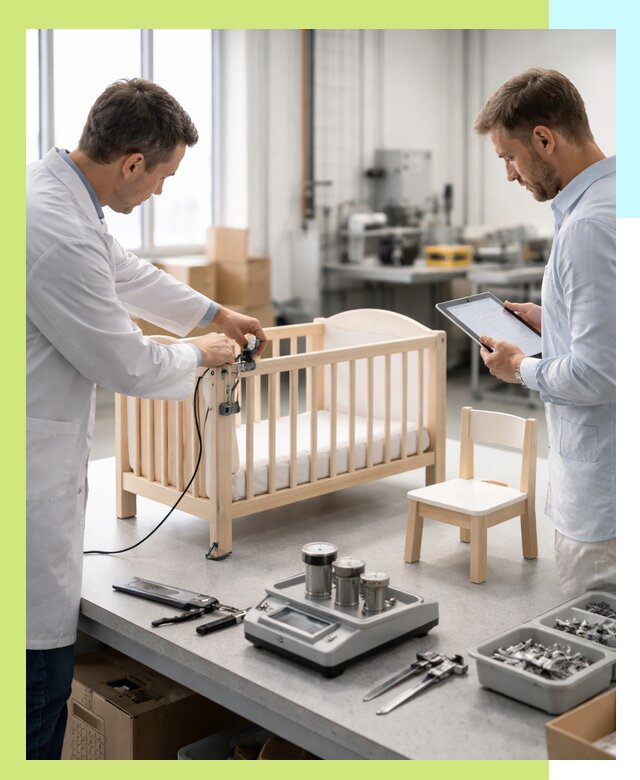 Сертификация детской мебели и проверка безопасности в Шелехове