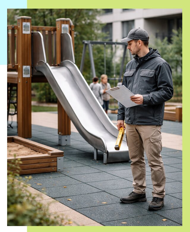 Сертификация детских площадок в Шелехове от 26788 р. | Алешин-Шлх