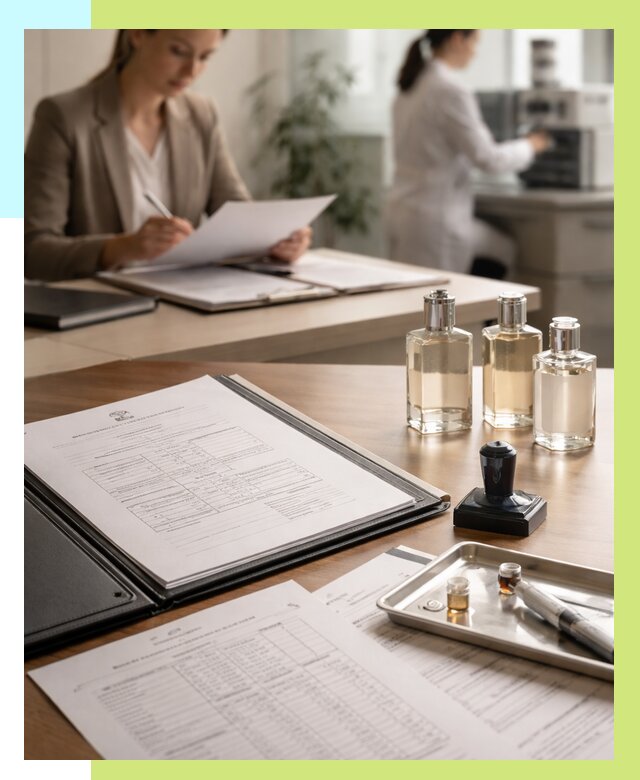 Сертификация парфюмерии в Шелехове от 16073 р. | Алешин-Шлх