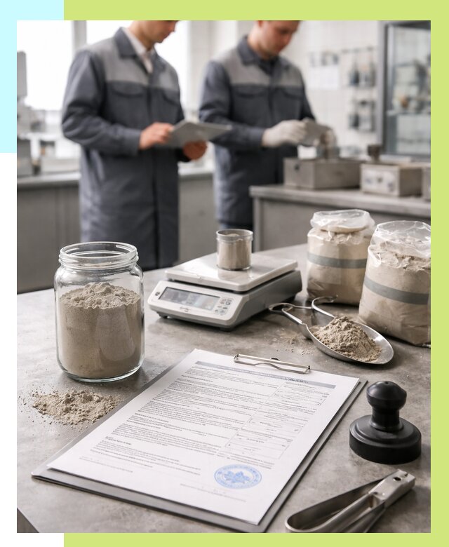 Сертификация цемента в Шелехове от 21430 р. | Алешин-Шлх