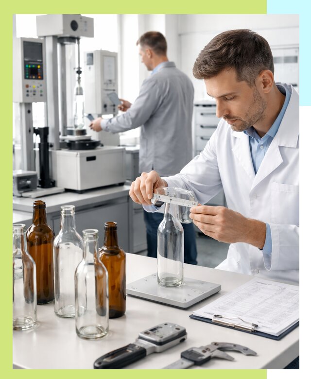 Сертификация стеклянных бутылок и сопутствующей упаковки в Шелехове