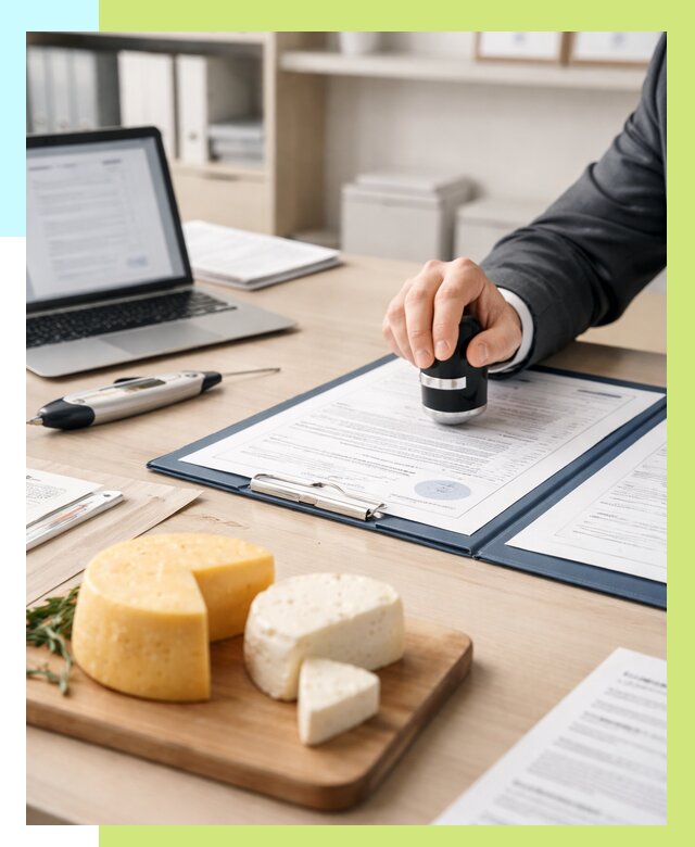 Сертификация сыров в Шелехове от 16073 р | Сертификат на сыр Алешин-Шлх