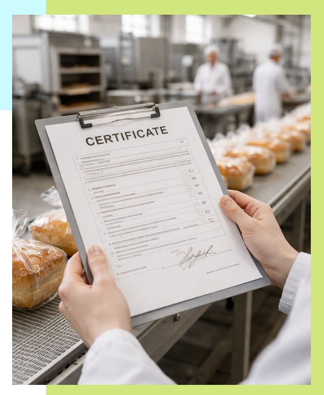 Сертификация хлеба, ТУ и декларация в Шелехове от 12858 р. | Алешин-Шлх