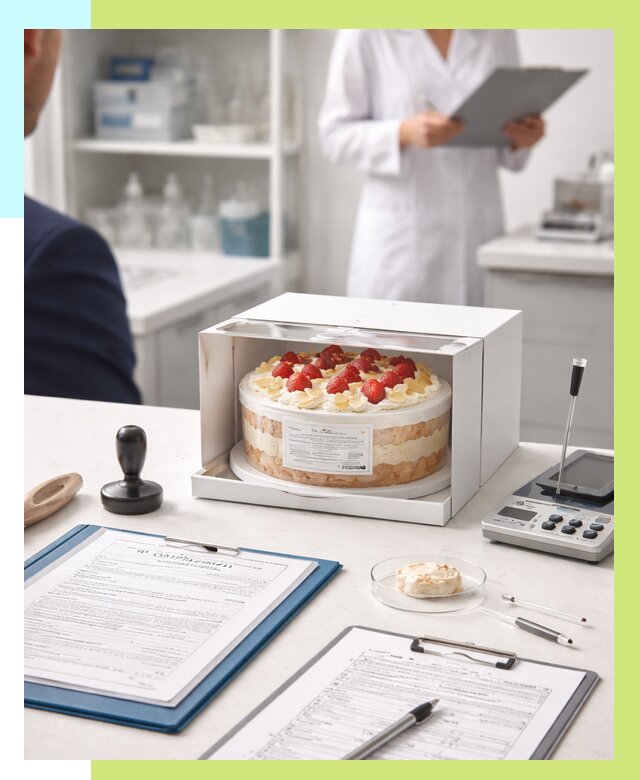 Сертификация тортов в Шелехове от 9644 р. заказать | Алешин-Шлх