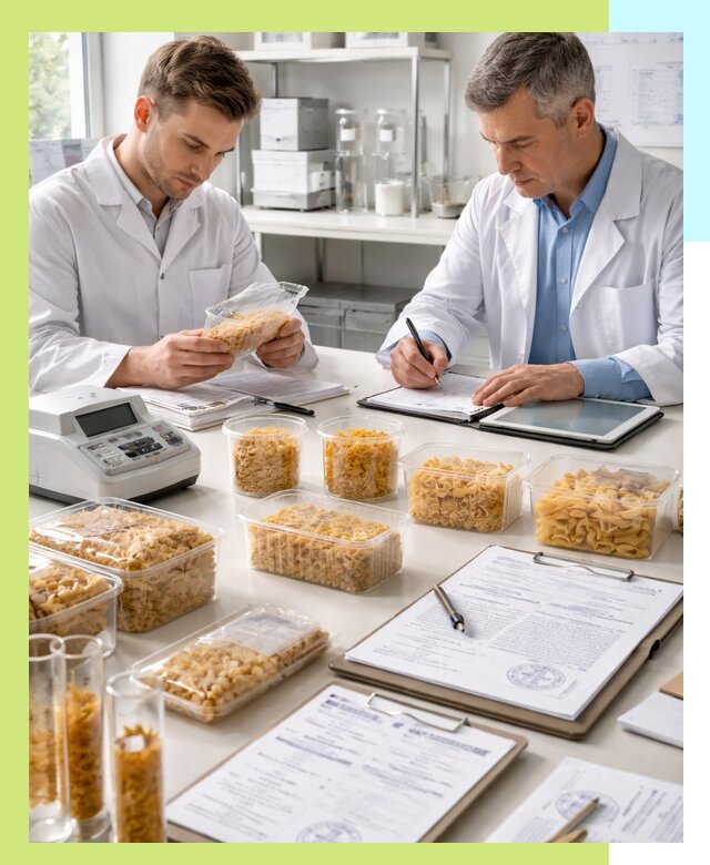 Сертификация макаронных изделий и технологической документации в Шелехове