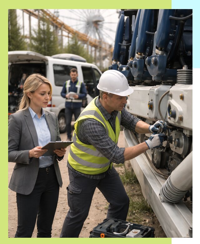 Сертификация аттракционов и проверка безопасности в Шелехове