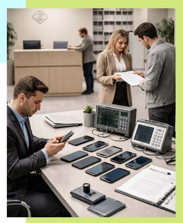 Сертификация телефонов в Шелехове от 26788 р. под ключ | Алешин-Шлх