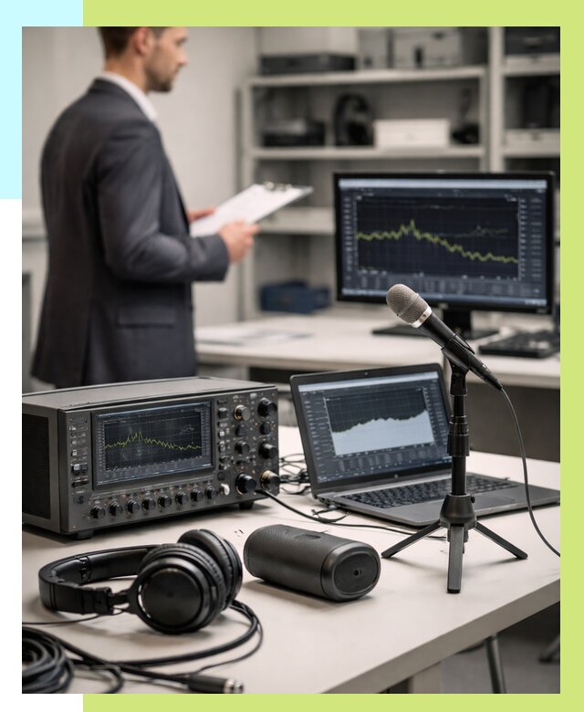 Сертификация аудиотехники в Шелехове от 16073 р., Алешин-Шлх