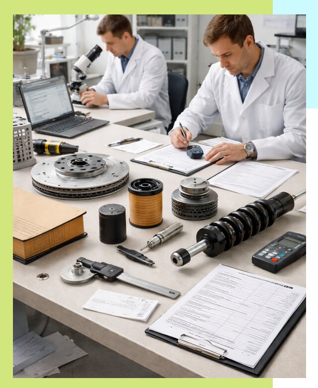 Сертификация автозапчастей и комплектующих в Шелехове по ГОСТ