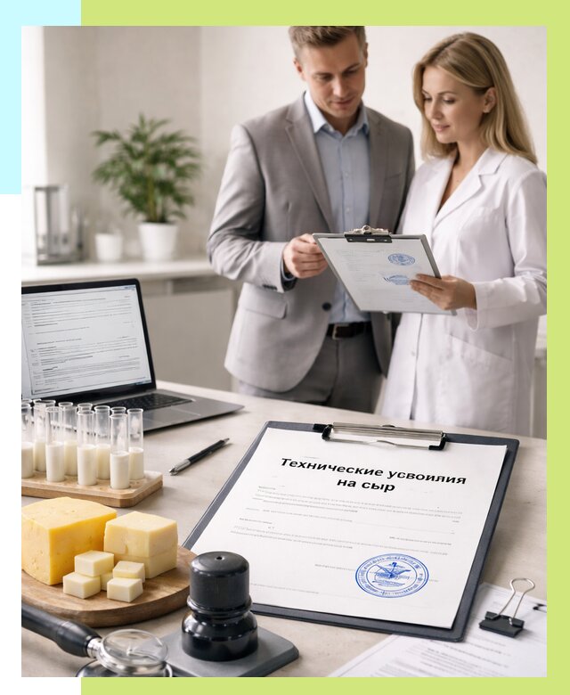 ТУ на сыры в Шелехове срочно от 12858 р. — оформление | Алешин-Шлх