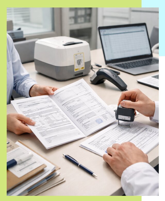 Оформление паспорта на товар и сопроводительных документов в Шелехове