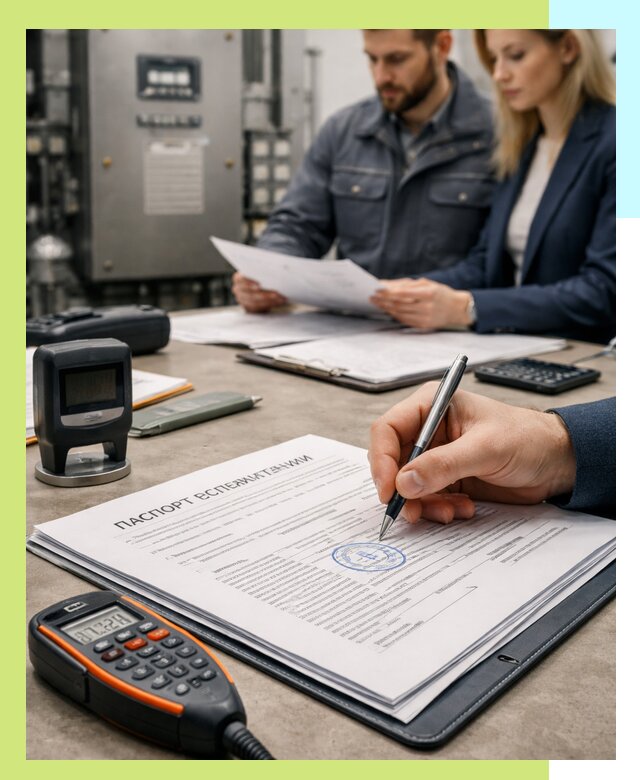 Оформление паспорта эксплуатации оборудования в Шелехове