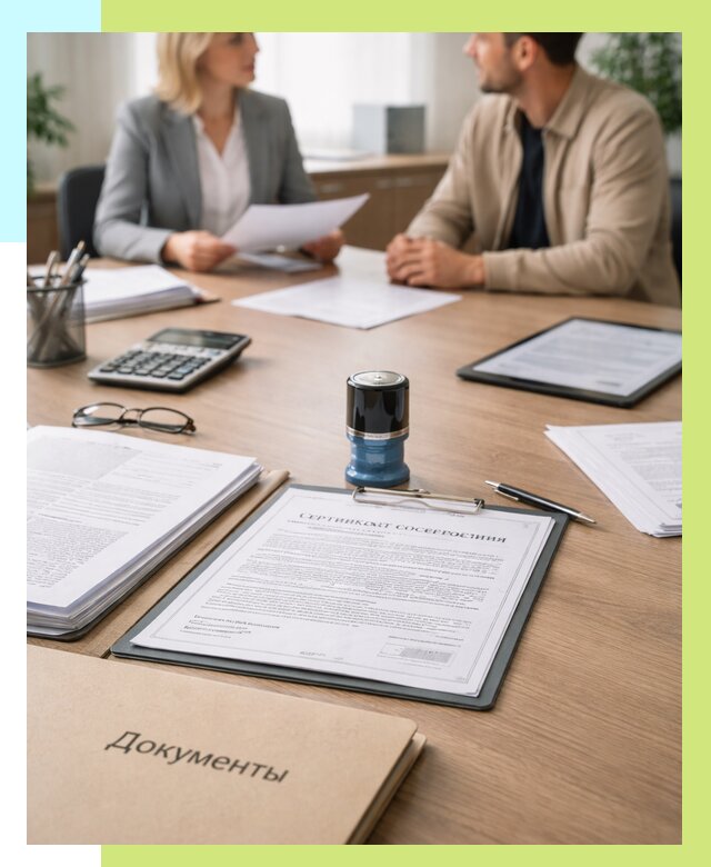 Сертификат соответствия на продукцию в Шелехове от 16073 р.|Алешин-Шлх