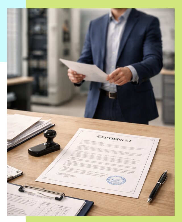 Сертификат на оборудование в Шелехове от 16073 р. | Алешин-Шлх