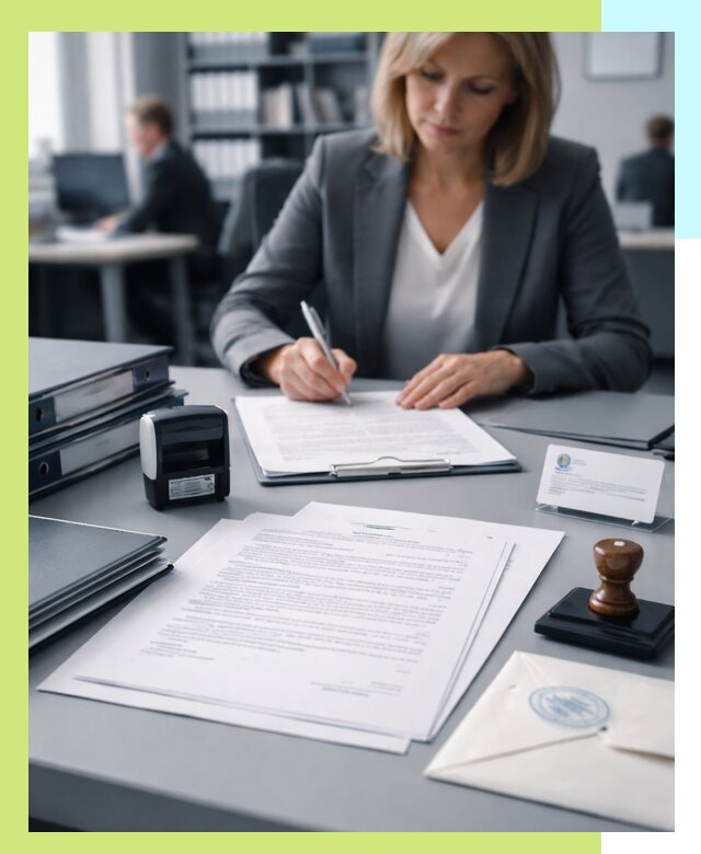 Оформление отказного письма для продукции и оборудования в Шелехове