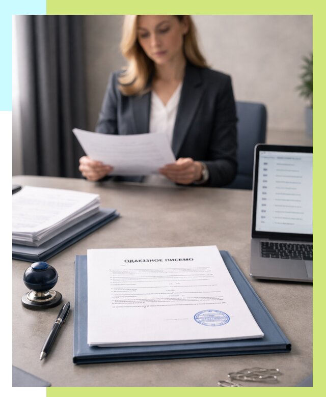 Отказное письмо для маркетплейсов в Шелехове от 2679 р., Алешин-Шлх