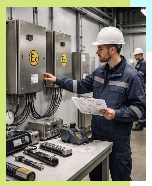 Сертификат взрывозащиты промышленного оборудования в Шелехове