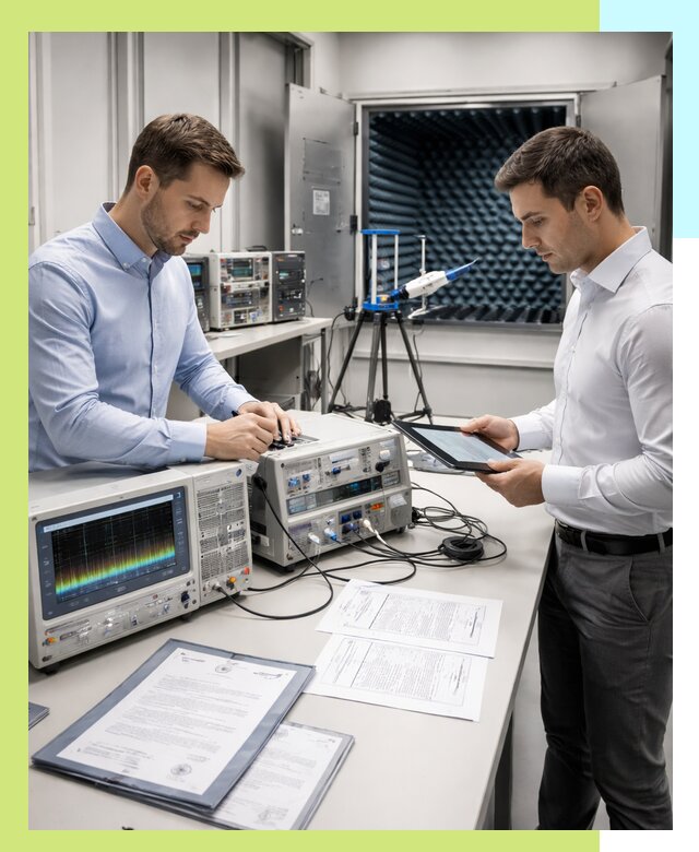 Оформление и выдача сертификата ЭМС для продукции в Шелехове