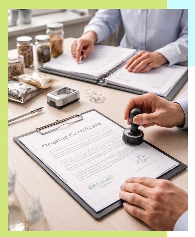 Получение органик сертификата для продукции в Шелехове