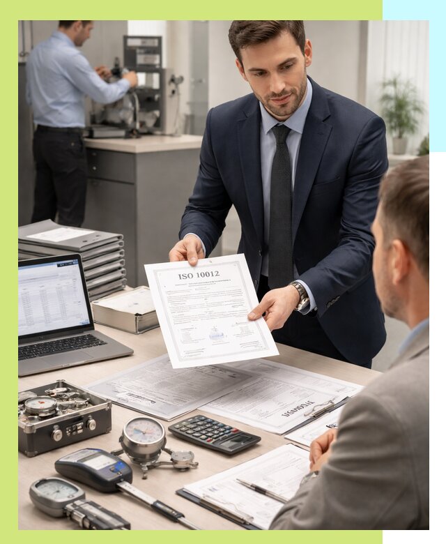 Выдача сертификата ISO 10012 по требованиям метрологии в Шелехове